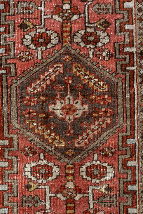 Antique Heriz Area Rug (3' x 5')